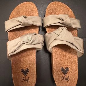 Reed Knotty Vista Hi Bow Platform Sandals Women's 10